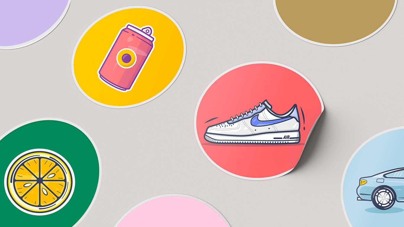 sticker, autocollants