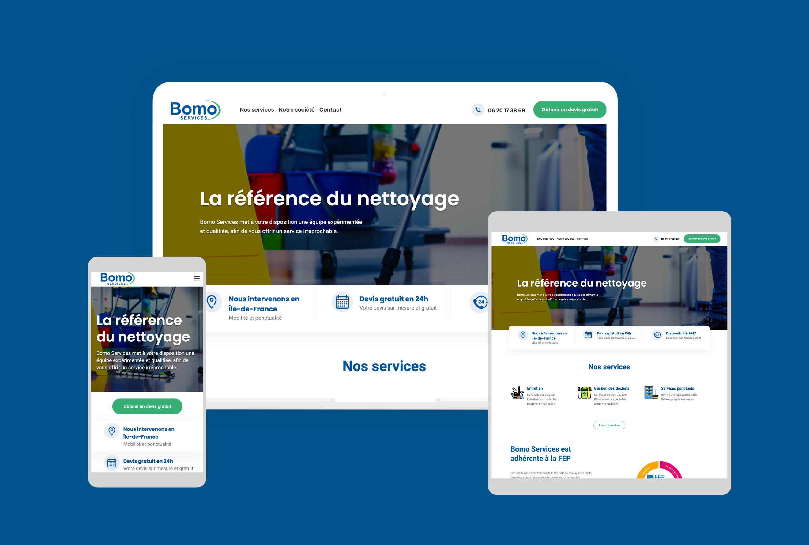 Bomo services entreprise de nettoyage 
